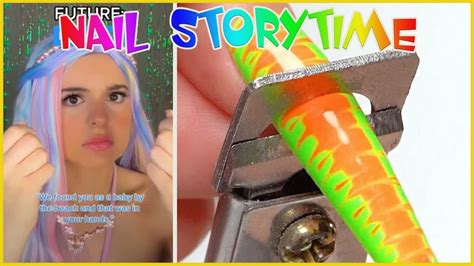 Nail Art Storytime Tiktok Regal Nails Pov Brianna Mizura