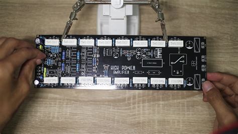 High Power Amplifier Socl Tef Electronic Circuit