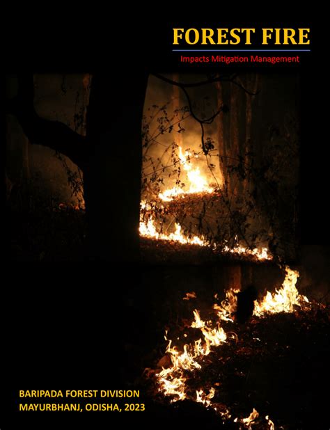 Pdf Forest Fire Impacts Mitigation Management Baripada Forest