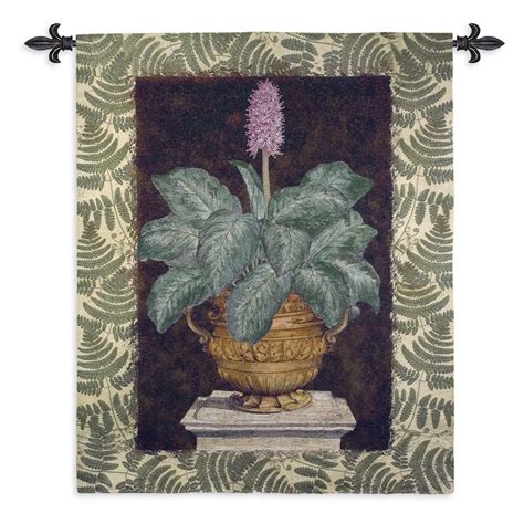 Fine Art Tapestries Tropical Urn Ii Wall Tapestry Tapestry Wall