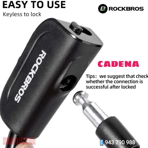 Cadena De Seguridad ROCKBROS RKS515 Rinobiker