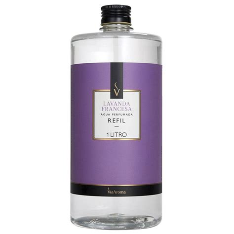 Comprar Água Perfumada Para Tecidos Lavanda Francesa Via Aroma Refil 1