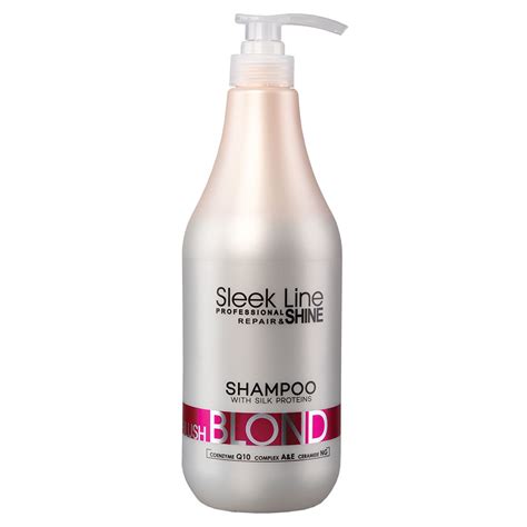 STAPIZ SLEEK LINE Szampon BLUSH BLOND różowy 1L 12719033790 Allegro pl