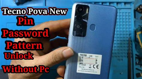 Tecno Pova New Hard Reset Le Pin Password Pattern Unlock Without Pc