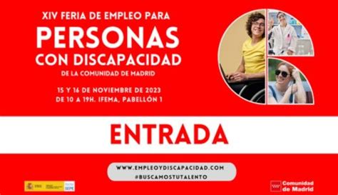 Feria De Empleo Para Personas Con Discapacidad De La Comunidad De