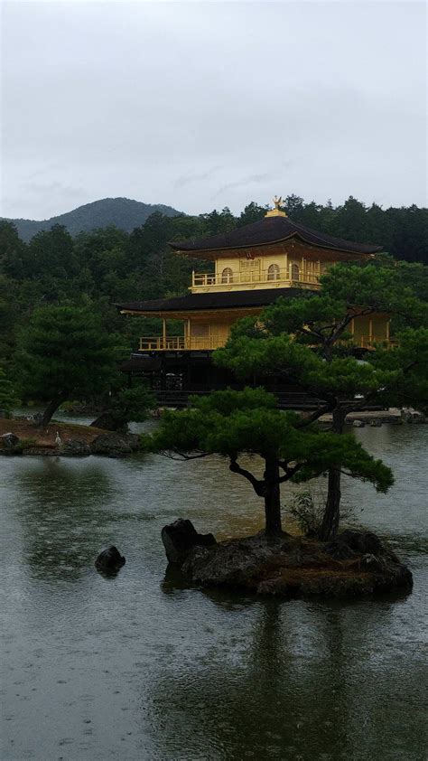 Golden Temple In The Drizzle Rjapanpics