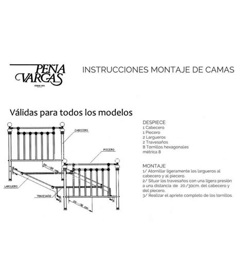 Cama De Estilo Industrial En Forja Modelo Orfeo Pe A Vargas