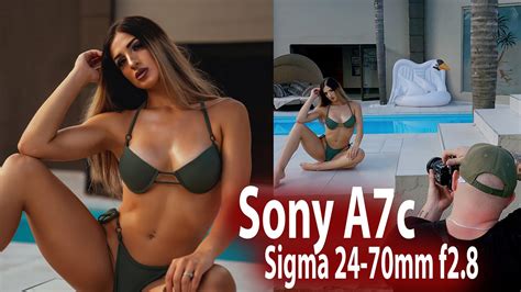 Swimwear Photoshoot Bts Ft Keziah Van Vreden Sony A7c Sigma 24