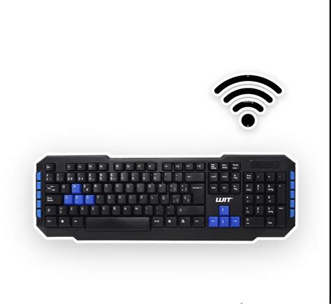 Combo Teclado Y Mouse Inalámbrico Tipo Gamer Luegopago