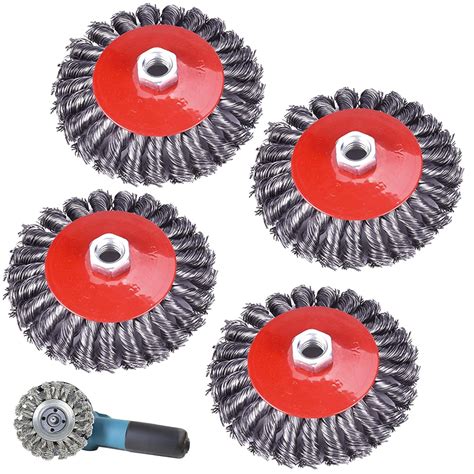 Lot De Brosses M Talliques M Mm Pour Meuleuse D Angle Meuleuse