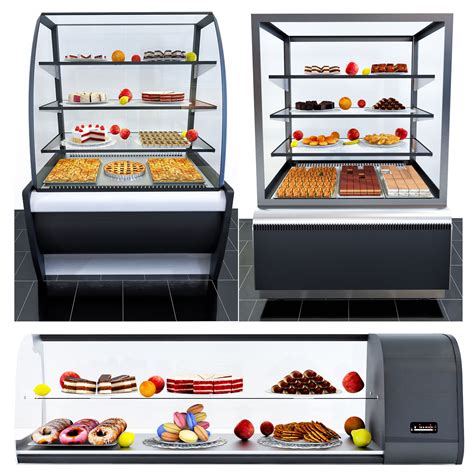 Refrigerated display cases Carboma 3D model | CGTrader