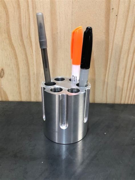 Revolver Cylinder Pen Holder Etsy