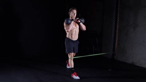 Kettlebell Front Rack Rnt Split Squat Youtube