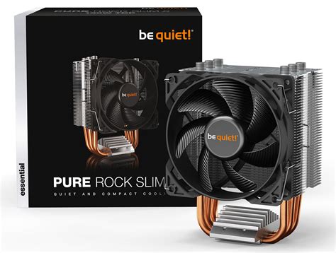 Be Quiet Announces Pure Rock Slim Cpu Cooler And Mc Series M Ssd