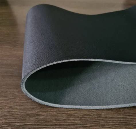 Polyester Black Eva Foam Laminated Fabric For SHOES MFG Printed At Rs