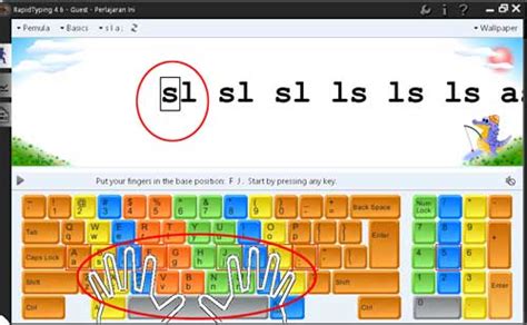 Aplikasi Belajar Mengetik 10 Jari Gratis