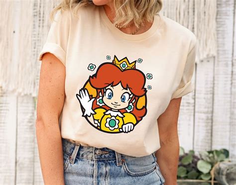 Princess Daisy Mario Game Shirt Sold By Aishwarya Nambiar SKU