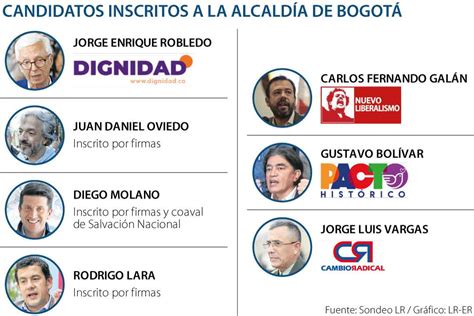 Este Es El Perfil De Los Siete Candidatos Que Se Lanzaron A La Alcald A