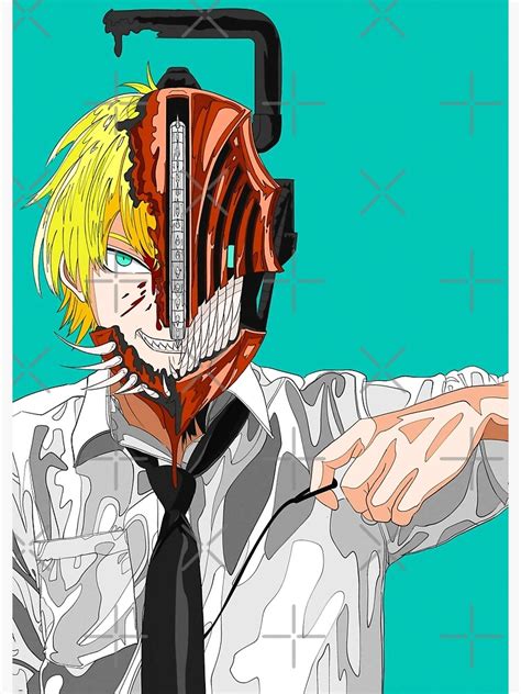 Denji Chainsaw Man Art Print For Sale By Roycool Redbubble