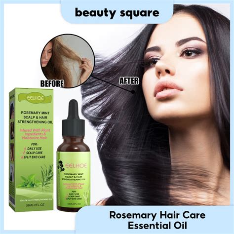 Jual Eelhoe Rosemary Hair Care Essential Oil Scalp Oil 59ml Rosemary