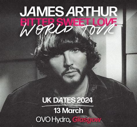 James Arthur World Tour 2024 - Sella Daniella