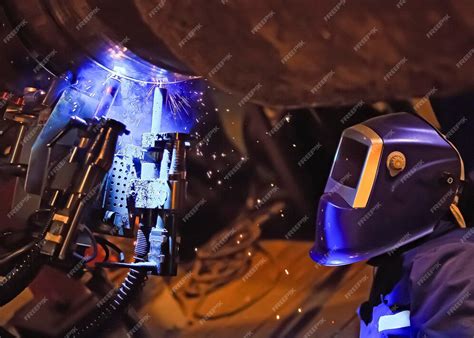 Premium Photo Butt Welding Underwater Pipeline Using Automatic