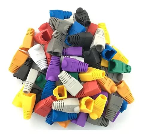 100 Botas Protectora Para Plug Rj45 Elige Colores Capuchón Meses Sin Interés