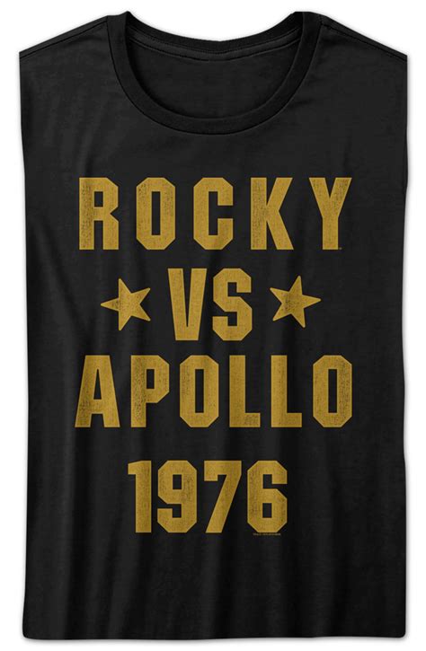 Ladies Rocky vs Apollo 1976 Rocky Shirt