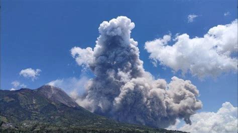 Hari Ini Gunung Merapi Keluarkan 15 Kali Guguran Lava Pijar