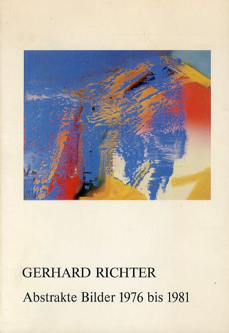 Gerhard Richter Abstrakte Bilder Natsume Books