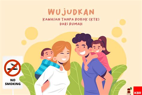 wujudkan kawasan  rokok ktr  rumah ella fitria