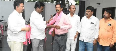 Telangana Lawyers From Khammam District Court Joins BRS L