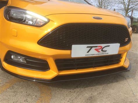 Car Tuning And Styling Trc Triple R Composites Ford Focus St225 Pfl Front Fibre Glass Splitters