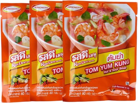 Ajinomoto Rosdee Menu Rosdee Menu Tom Yum Powder Oz G Pack Of