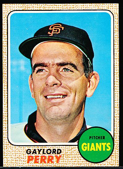 Lot Detail 1968 Topps Bsbl 85 Gaylord Perry