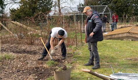 Dorpstuin Wijbosch Werd Lente Klaar Gemaakt Tijdens Nl Doet Al Het