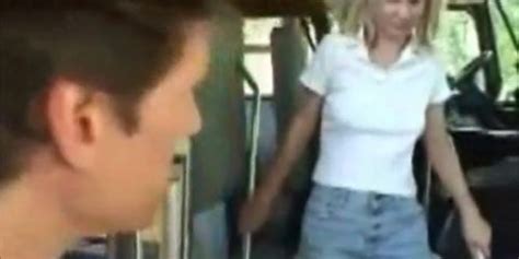 Blonde Schoolgirl Threesome Grope On Bus Tnaflix