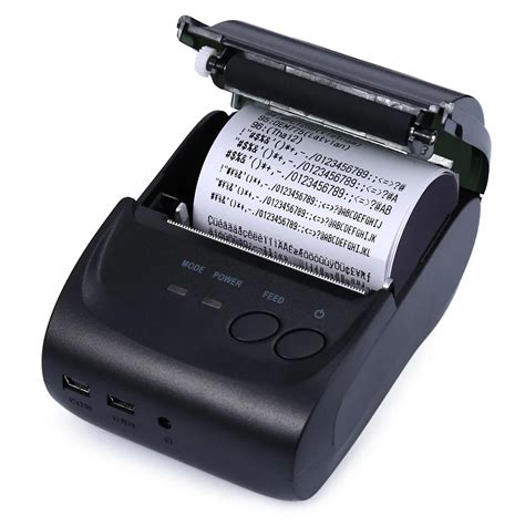 Zjiang ZJ 5802LD Mini Bluetooth 58mm Thermal Receipt Printer Thermal