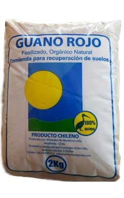 Guano Rojo Uribe Guano de Mayor Calidad de Chile Fertilizante Orgánico