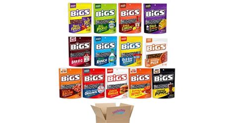 Snackathon Variety Bigs Sunflower Seeds Variety Pack Sampler