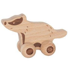 Figurine En Bois Animaux De La For T Renard Cm Tender Leaf Toys