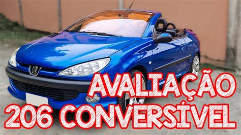 Avaliação Peugeot 206 Conversivel o problema da capota que ninguém