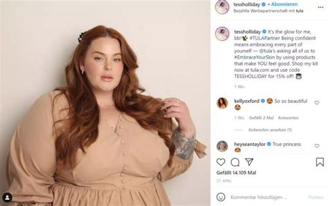 Plus Size Model Tess Holliday «ich Bin Magersüchtig Nau Ch