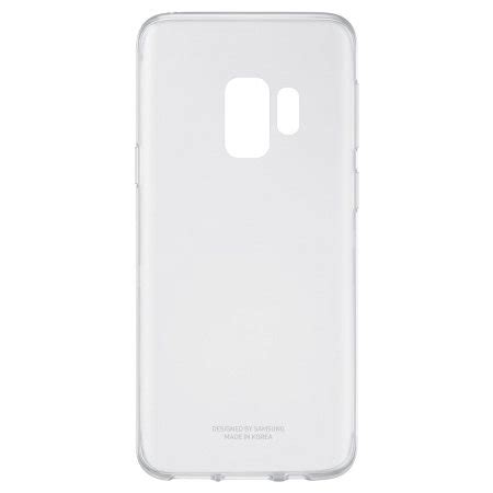 Official Samsung Galaxy S9 Clear Cover Case - 100% Clear