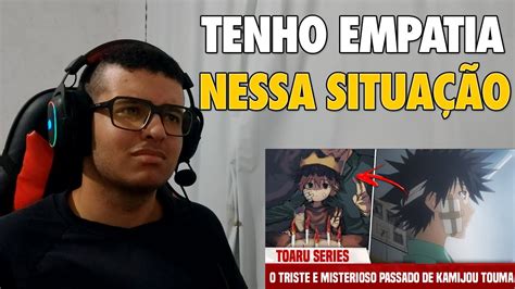 React O Triste Passado De Kamijou Touma A Hist Ria Cortada Do Anime