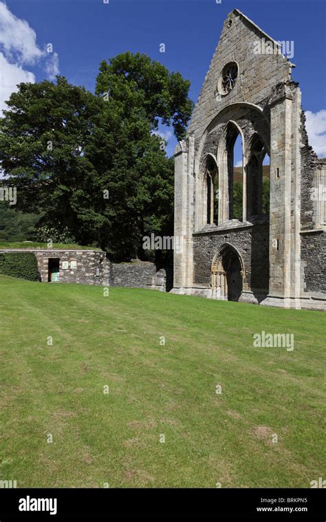 Valle Crucis Abbey Near Llangollen In Wales Stock Photo Alamy