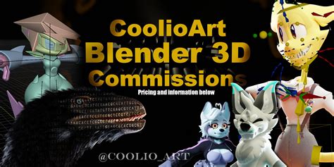 Coolioart 3d Commissions Open On Twitter Tos