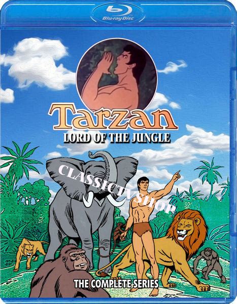 Tarzan Lord Of The Jungle Complete Series Blu Ray Disc Classictvshop