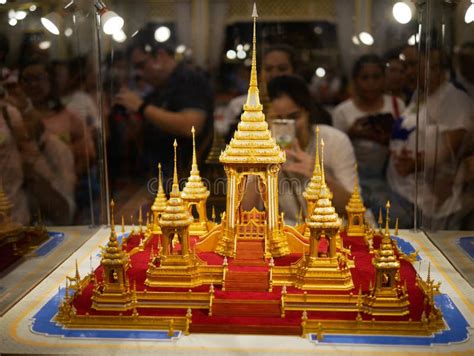 Bangkok Thailand December Royal Cremation Ceremony Of His