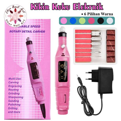 Jual Mesin Kikir Kuku Elektrik Electric Nail Drill Grinding Manicure